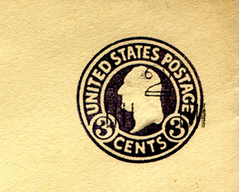 U.S. #U460 Postal Stationery Entire
