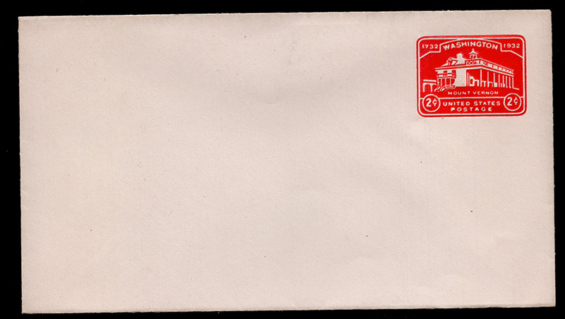 U.S. #U525 Entire Mt Vernon