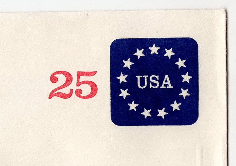U.S. #U611d Mint Cut Square