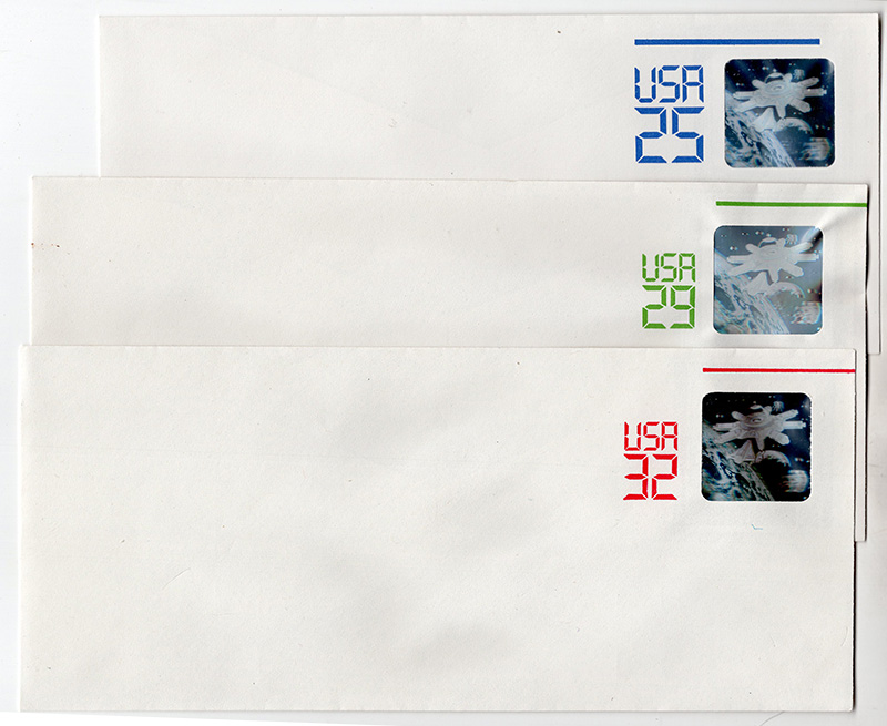 U.S. #U617-39 Space Shuttle Mint Size 10