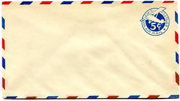 U.S. #UC1 Entire w/bicolor