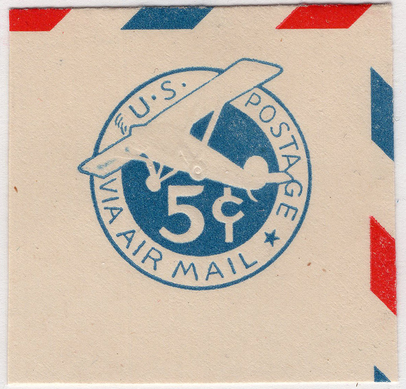 U.S. #UC2 Mint Cut Square