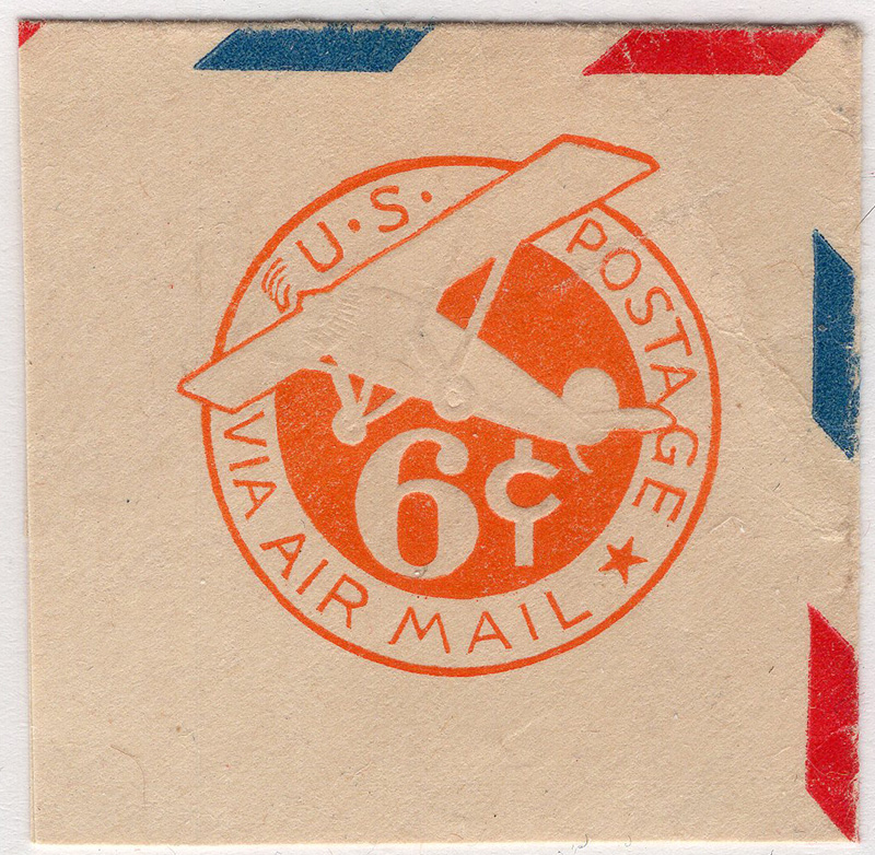 U.S. #UC4 Mint Cut Square