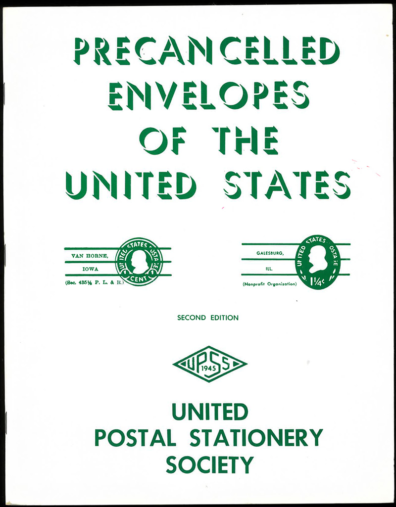 UPSS Precancelled Envelopes - 2nd Edition