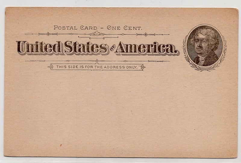 U.S. #UX12 PrePrinted