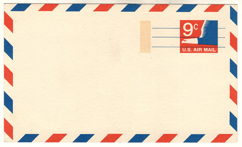 U.S. #UXC10 Mint 9c Stylized Eagle
