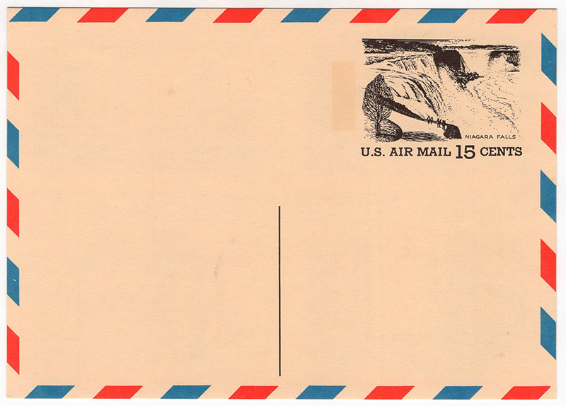 U.S. #UXC13 Mint Niagara Falls Air Mail