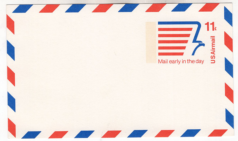 U.S. #UXC14 Mint 11c Stylized Eagle