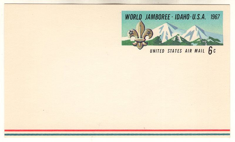 U.S. #UXC7 Mint World Scout Jamboree