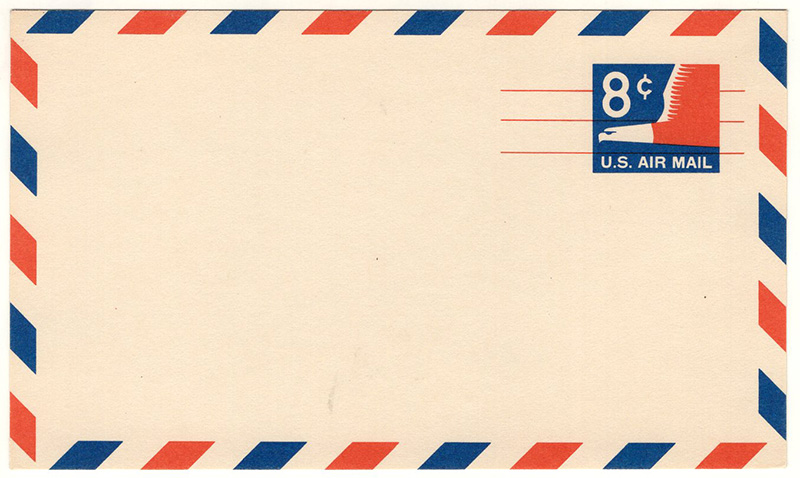 U.S. #UXC9 Mint 8c Stylized Eagle