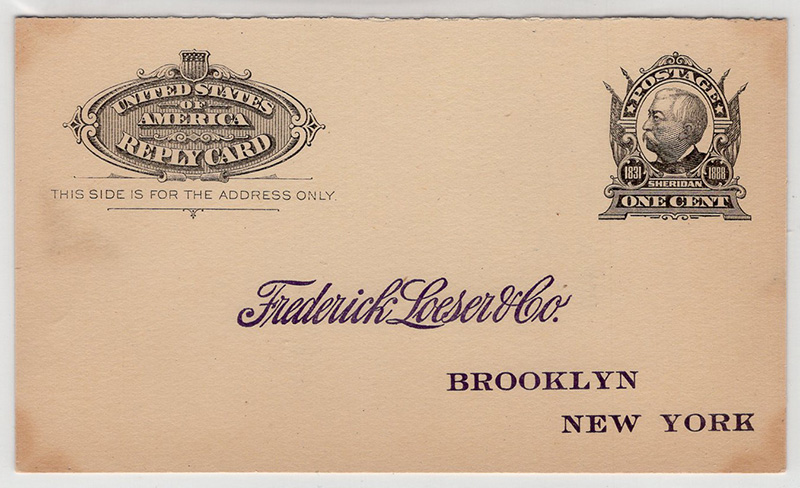 U.S. #UY4r PrePrinted