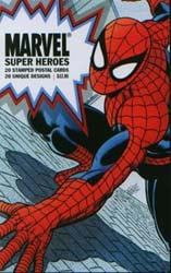U.S. #UX528a Mint Marvel Booklet of 20 Postal Cards