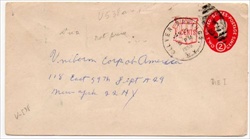 U.S. #U538 Used Entire 1271