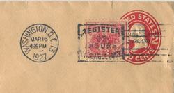 U.S. #U413 Used Penalty Mail