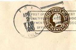 U.S. #U481 Used Penalty Mail