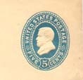 U.S. #U334 Mint Entire Die II