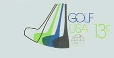 U.S. #U583 13¢  Golf USA Size 6