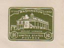 U.S. #U523 Entire Mt Vernon