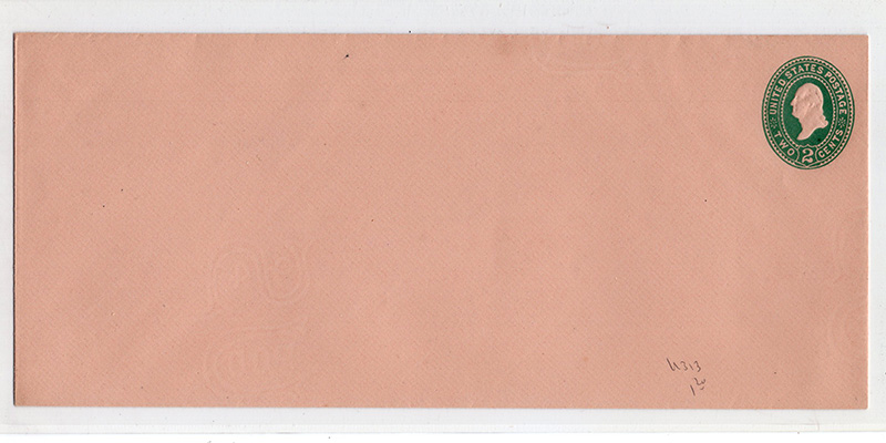 U.S. #U313 Postal Stationery Entire