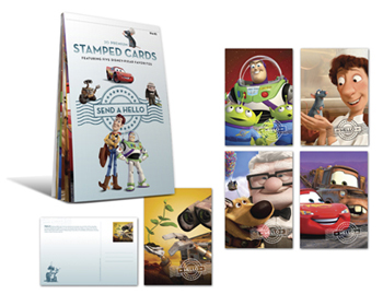 U.S. #UX622-26 Disney Pixar Postal Cards