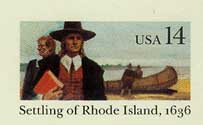 U.S. #UX112 Settling of Rhode Island