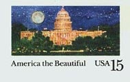 U.S. #UX138 Mint West Face of the Capitol