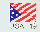 U.S. #UX153 Mint Stars and Stripes Design