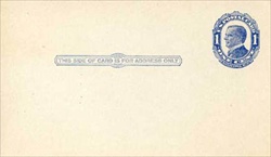 U.S. #UX22 Mckinley with white background