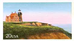 U.S. #UX306 Mint Block Island Lighthouse