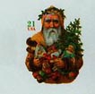 U.S. #UX377-80 Christmas Santas
