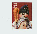 U.S. #UX386-89 Mint Christmas Snowmen Issue