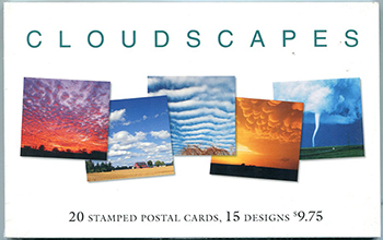 U.S. #UX435a Mint Cloudscapes Booklet