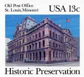 U.S. #UX97 Mint Old Post Office, St.Louis
