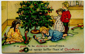 Christmas Vintage Postcard