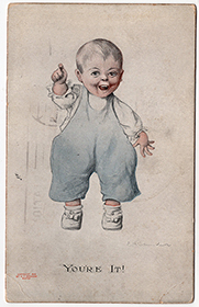 Post Card - You're It! 1910