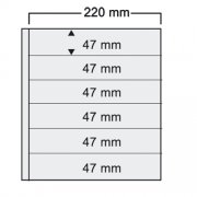 SAFE Collecto 6-pocket Pages - Black (Pkg 10)