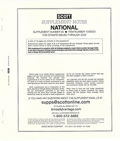 Scott National Album Supplement 2023