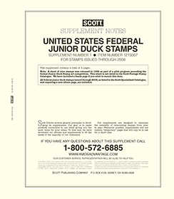 Scott US Federal Junior Duck Stamps #1 1993-2008