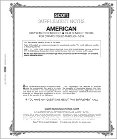 Scott American Supplement 2023