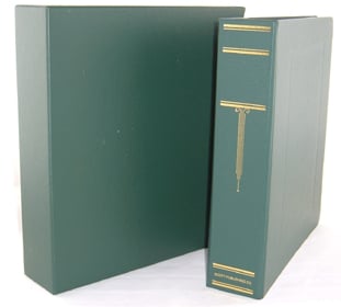 Amos Advantage - Scott Specialty Green 3-Ring Binder - Small