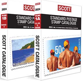 2024 Scott Standard Catalogue Volume 1 (U.S. & Countries A-B)