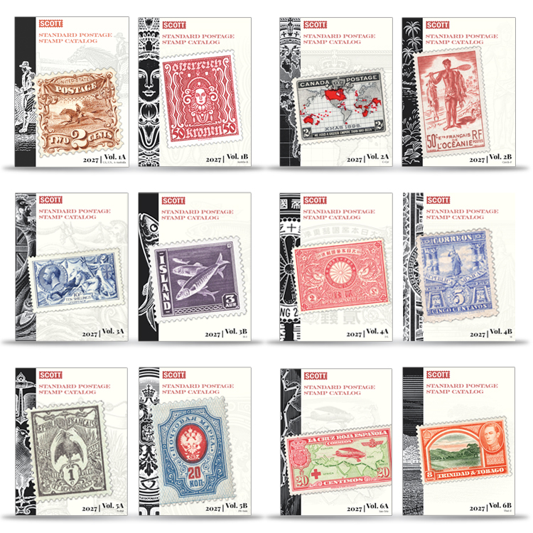 Scott 2027 Postage Stamp Catalog Set