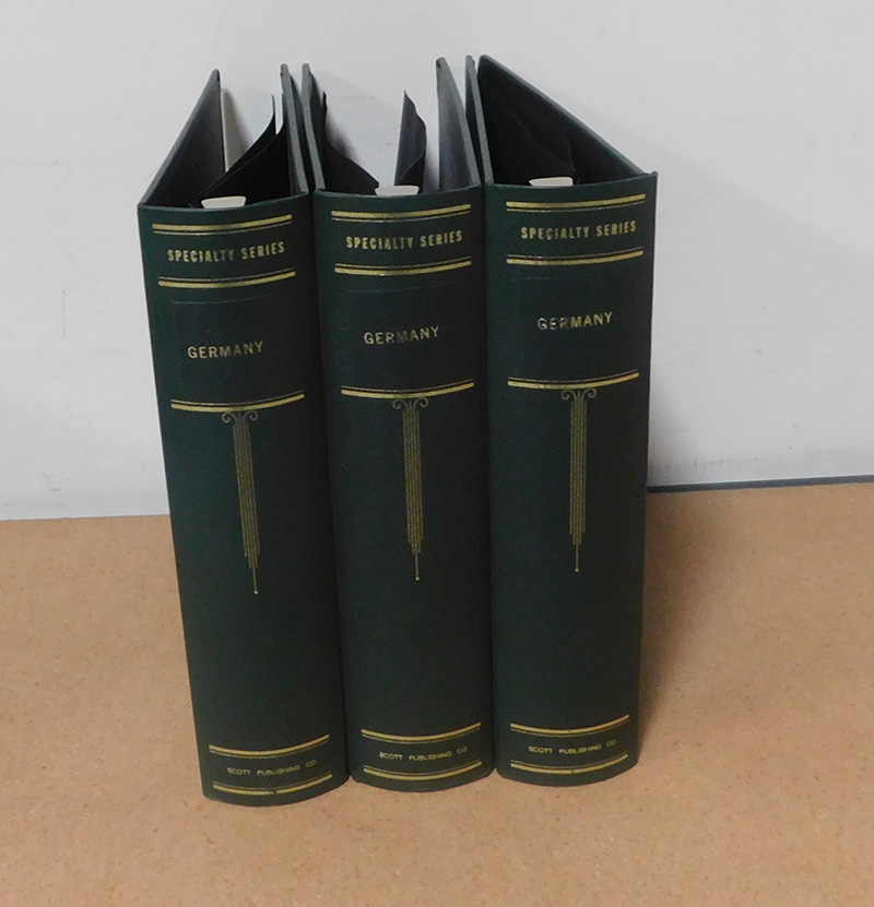 Scott 3-Ring Binder w/Germany Label - USED