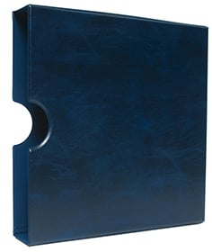 Schaubek Blue Slipcase for Senator Binder