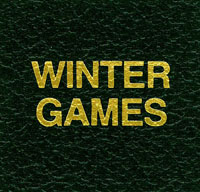 Scott WINTER GAMES Binder Label