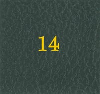 Scott #14 Numerical Label