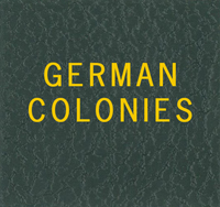 Scott GERMAN COLONIES Binder Label