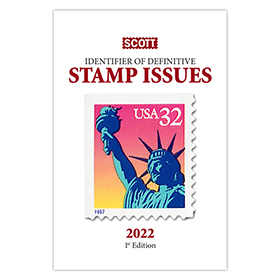 Scott Identifier of Definitive Stamp Issues, 2022, 1st Edition