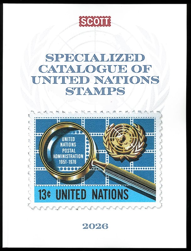 Scott Specialized Catalogue of United Nations Stamps, 2026