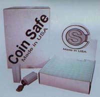 Dime Coins Tube Storage Box For Coin Safe Tubes Green Dealer Price Free US Post